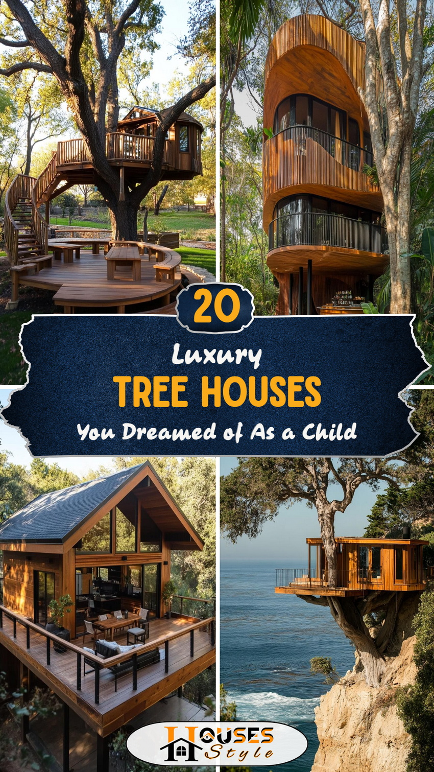 20 Luxury Tree Houses You Dreamed of As a Child