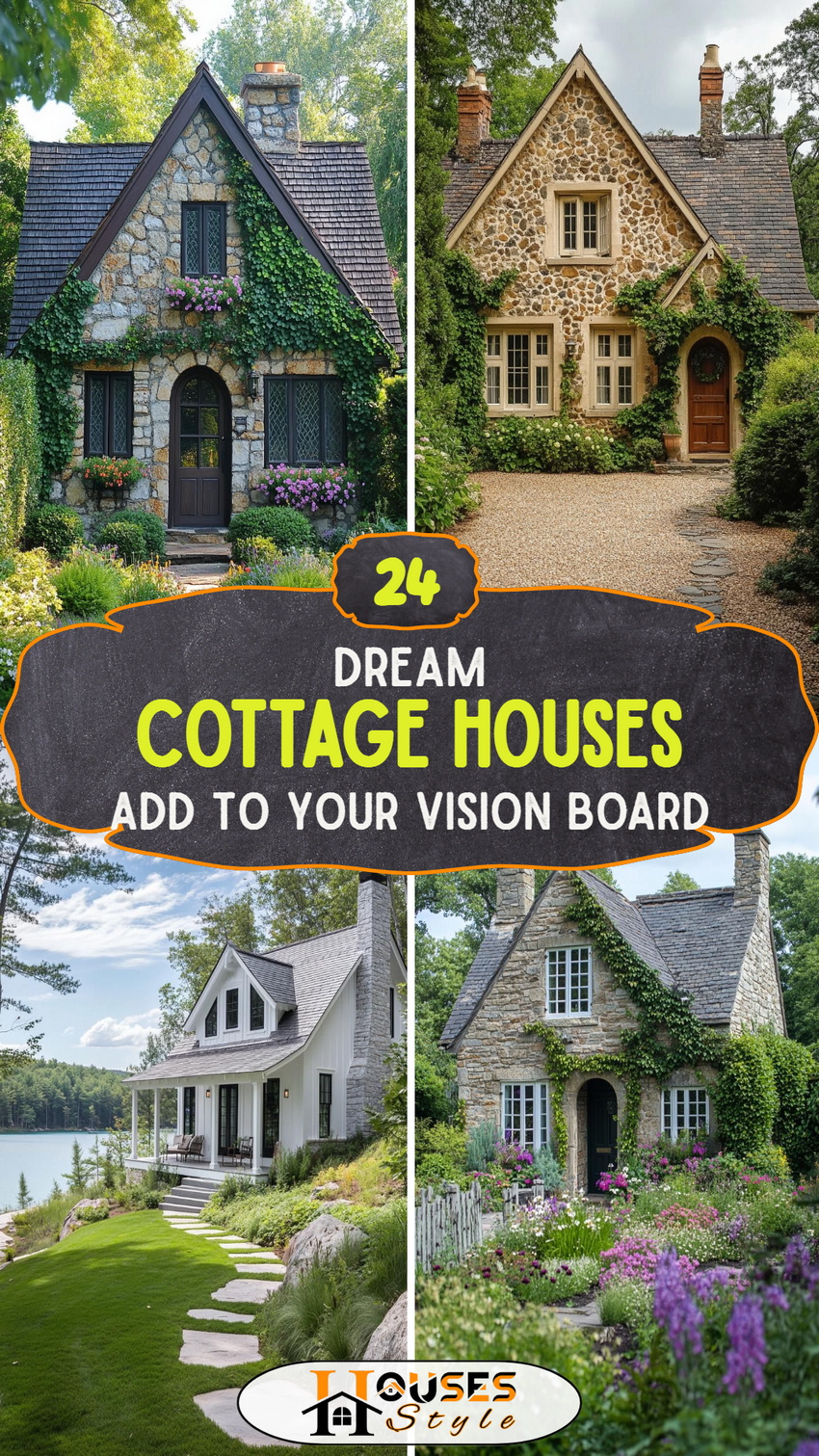 24 Dream Cottage Houses to Add to Your Vision Board