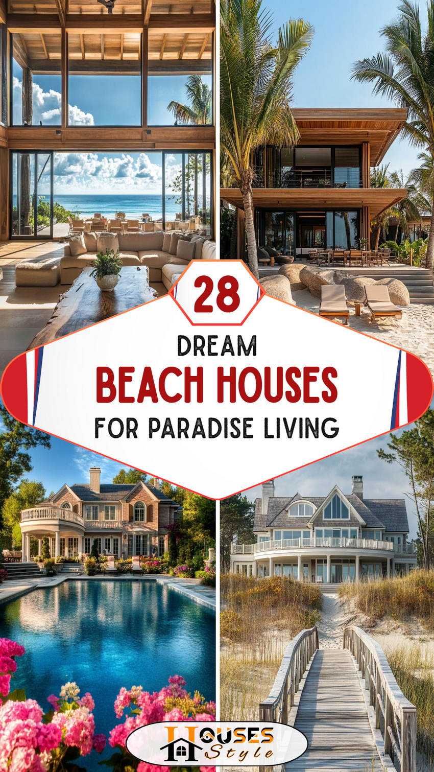 28 Dream Beach Houses for Paradise Living