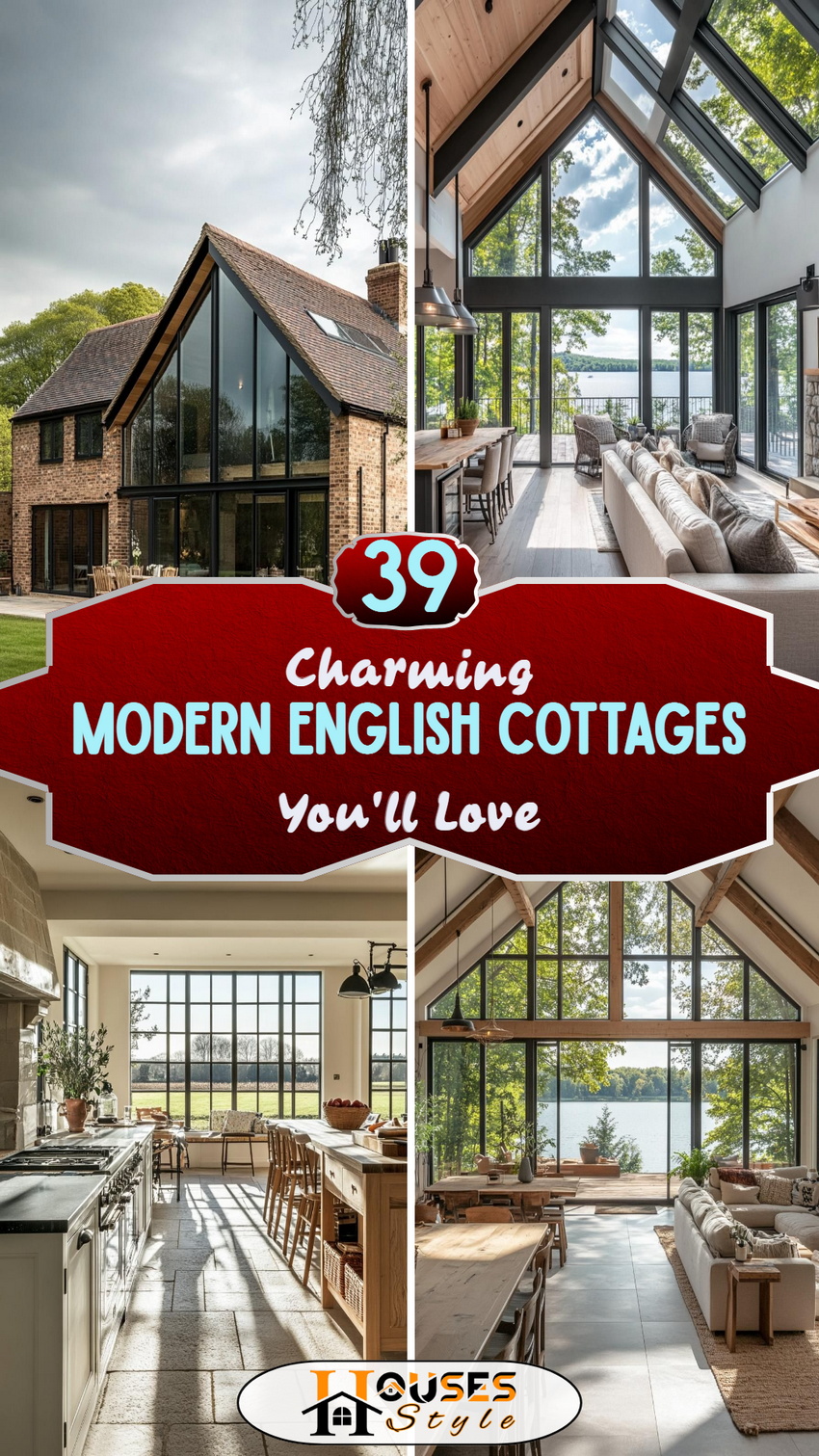 39 Charming Modern English Cottages You'll Love