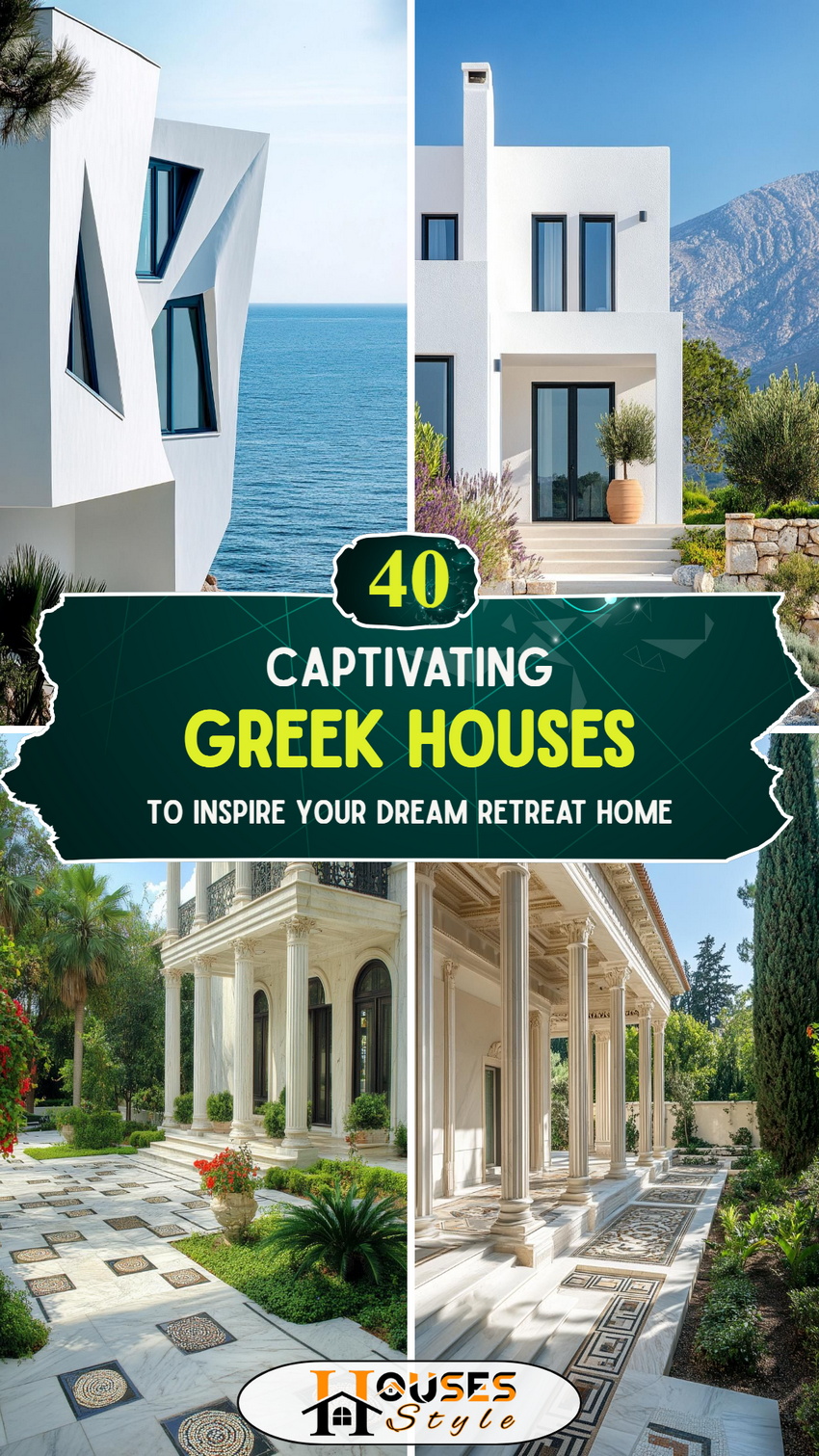 40 Captivating Greek Houses to Inspire Your Dream Retreat Home