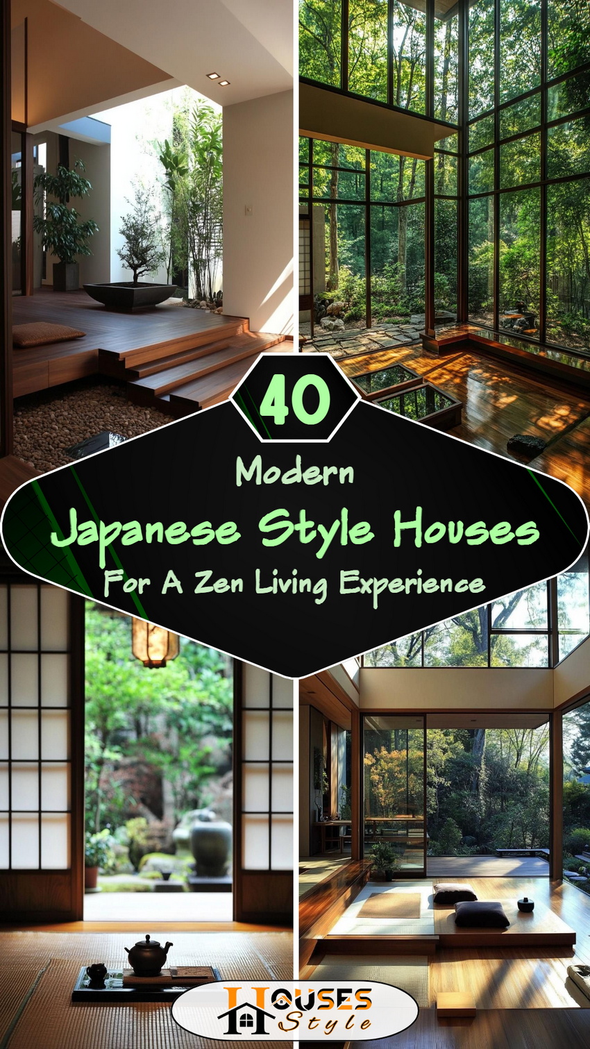 40 Modern Japanese Style Houses for a Zen Living Experience