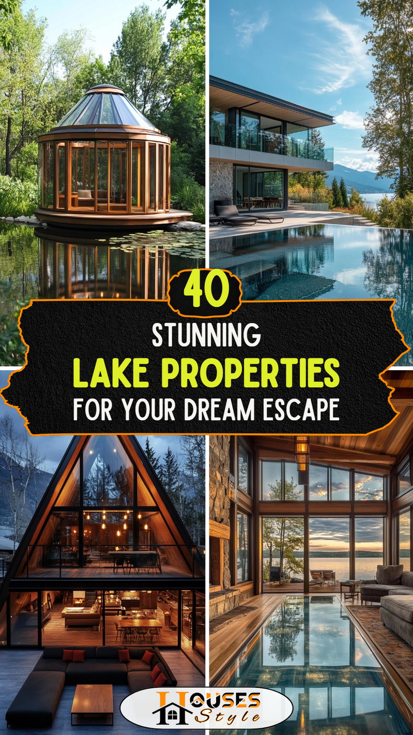 40 Stunning Lake Properties for Your Dream Escape