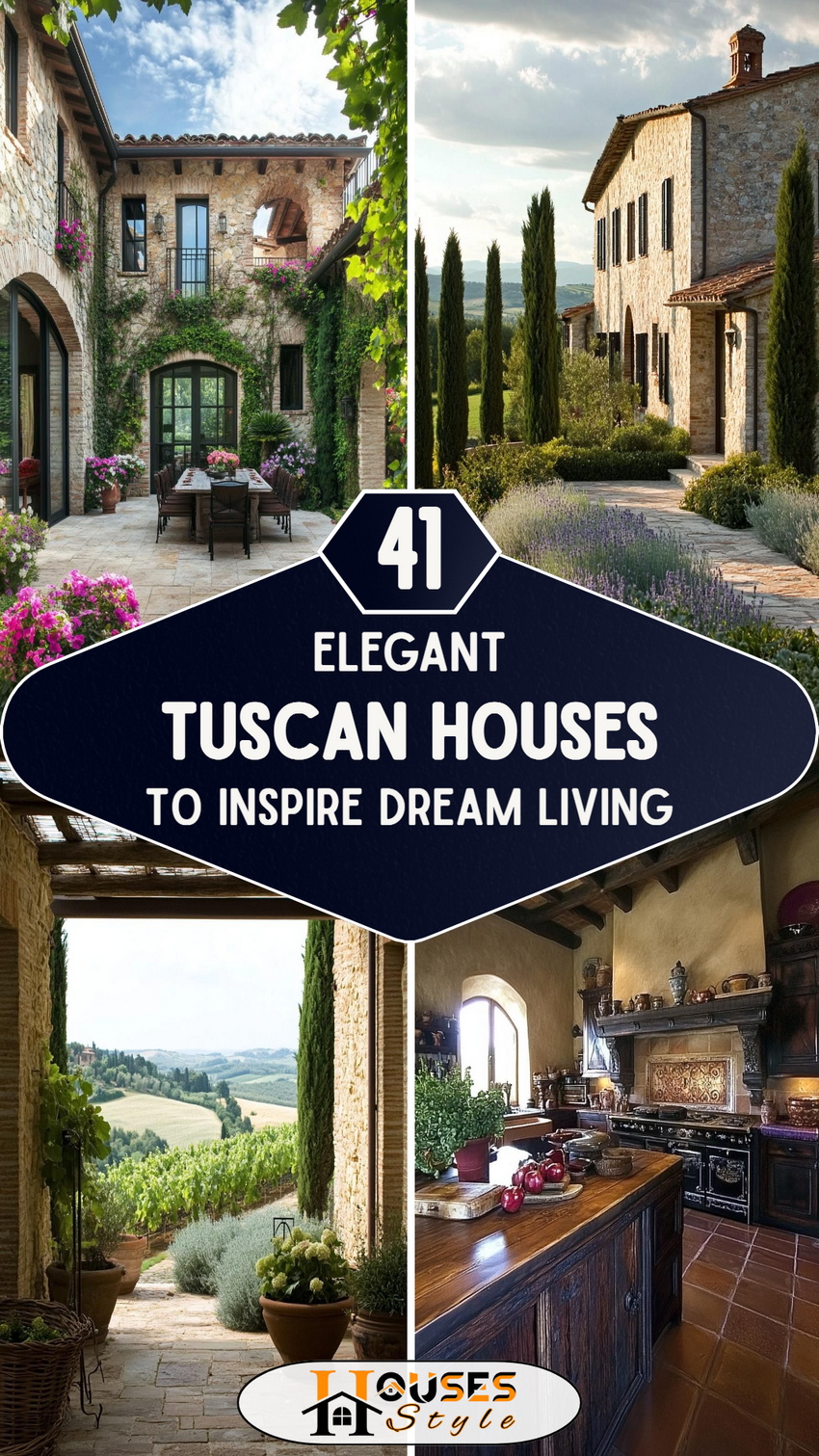 41 Elegant Tuscan Houses to Inspire Dream Living