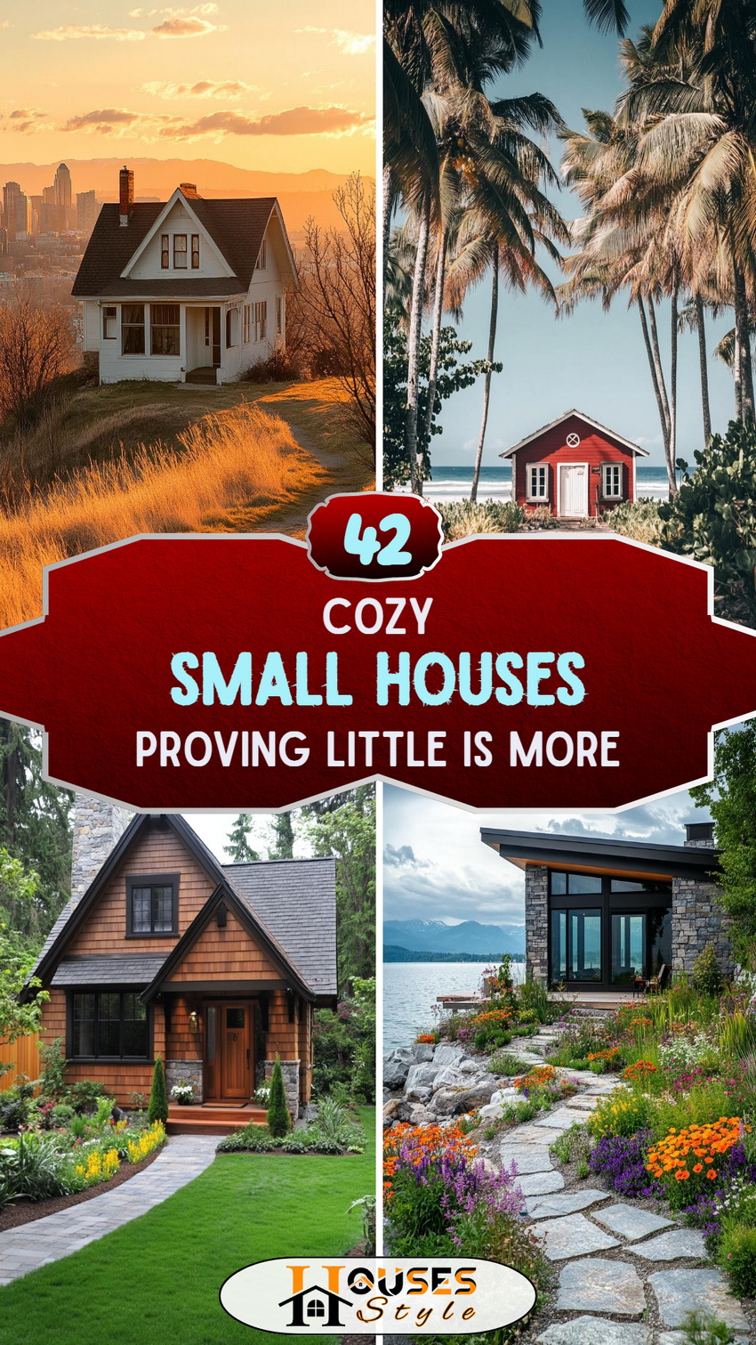 42 Cozy Small Houses Proving Little Is More