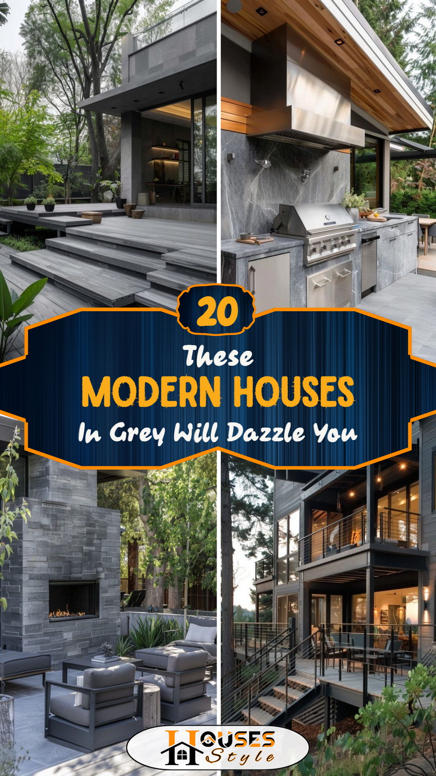 These 20 Modern Houses in Grey Will Dazzle You