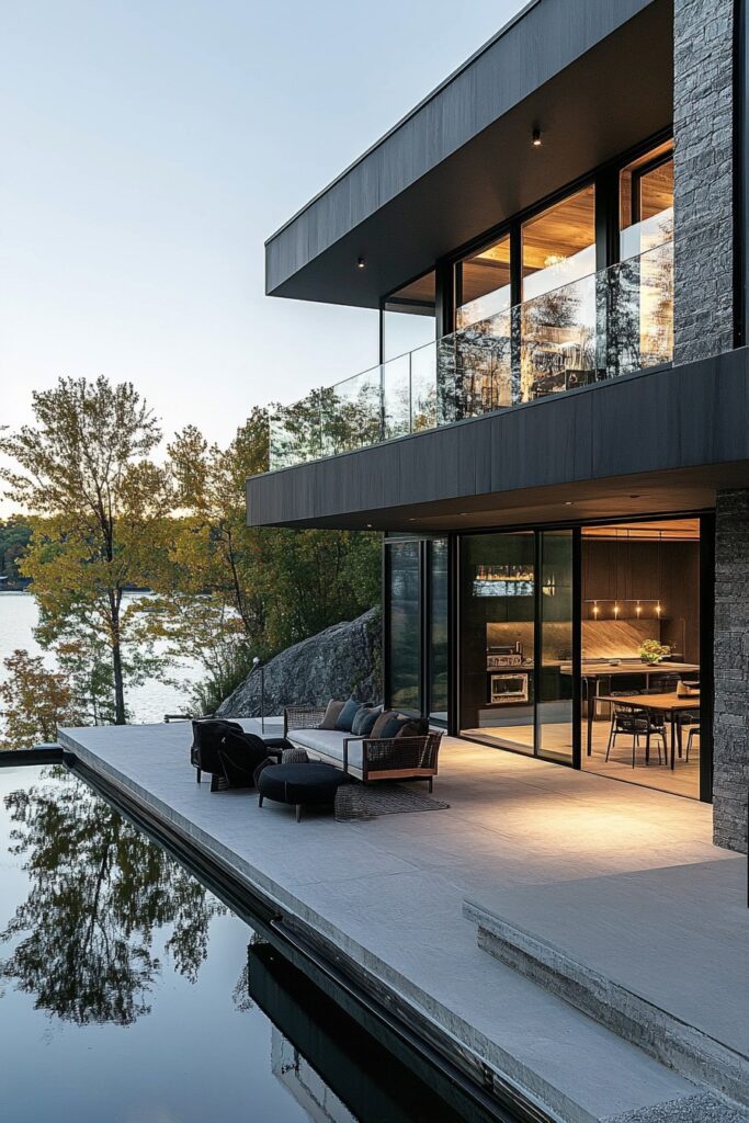 40 Spectacular Ideas for Modern Lakeside Homes