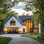 40 Stunning L-Shaped Modern Farmhouses