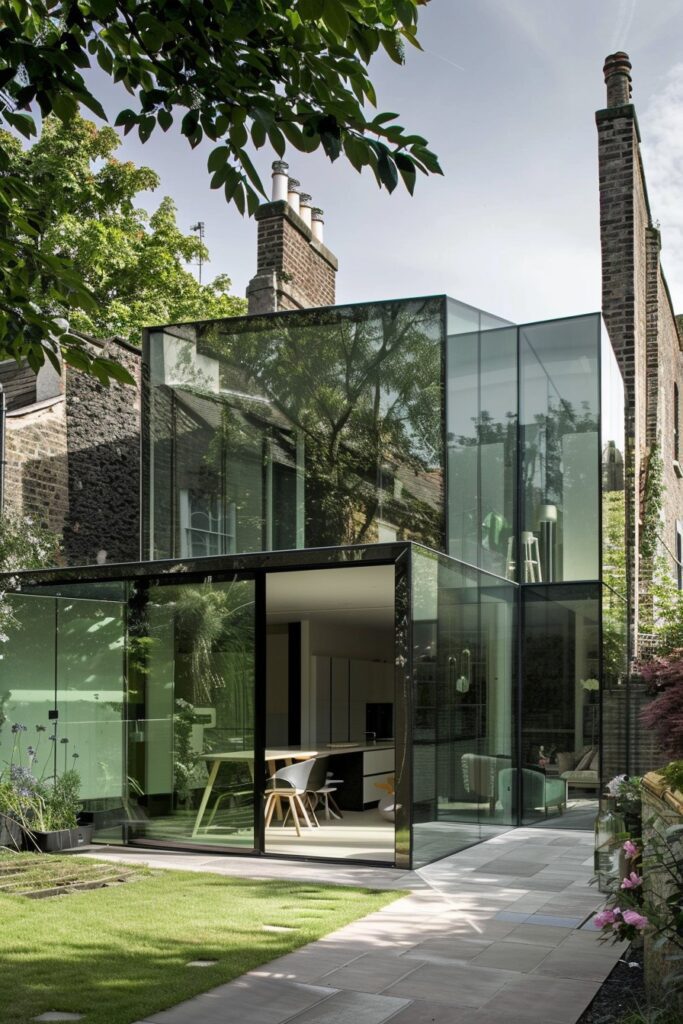 21 More Modern Homes Built on Old Houses