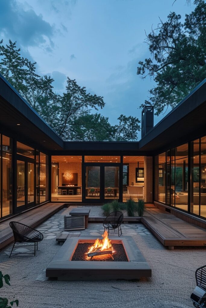 61 Modern Courtyard Houses: Captivating Design Ideas