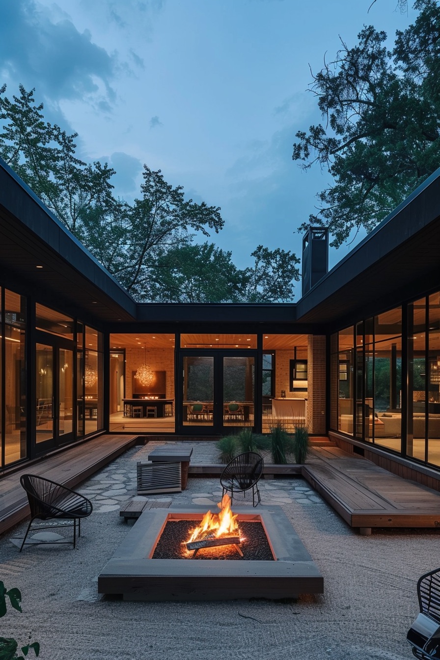 61 Modern Courtyard Houses: Captivating Design Ideas