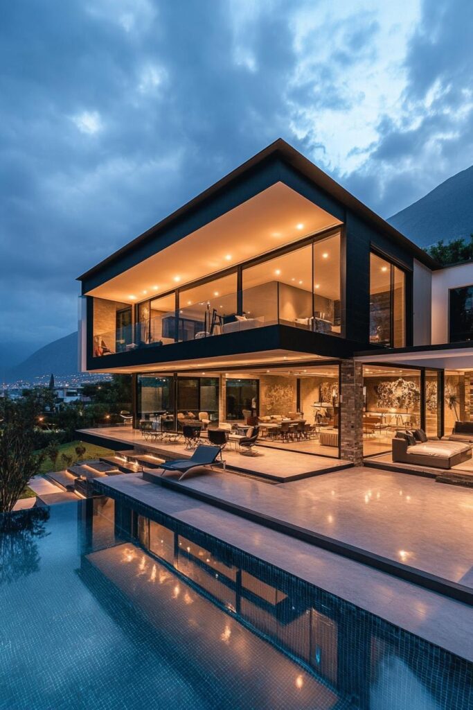 40 Marvelous Modern House Mansions to Inspire Your Dream Home