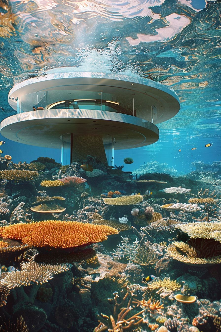 underwater house