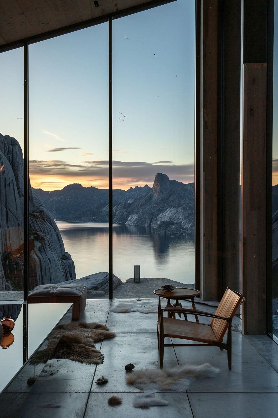 glass loft interior