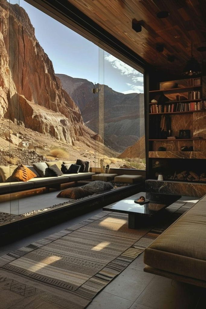 mountain home natural landscape