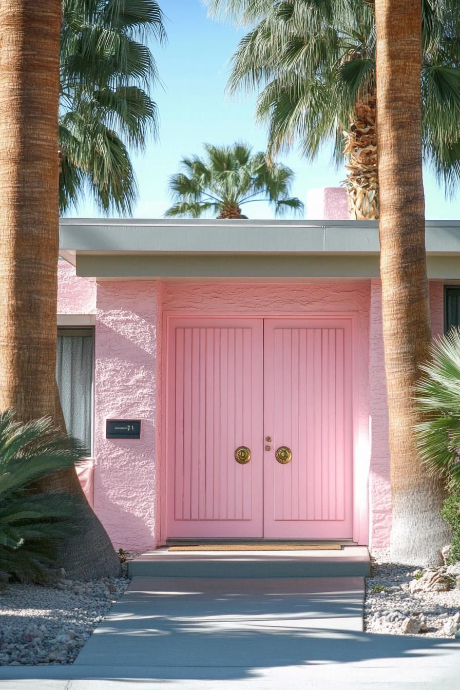 Statement Front Doors in Vibrant Colors