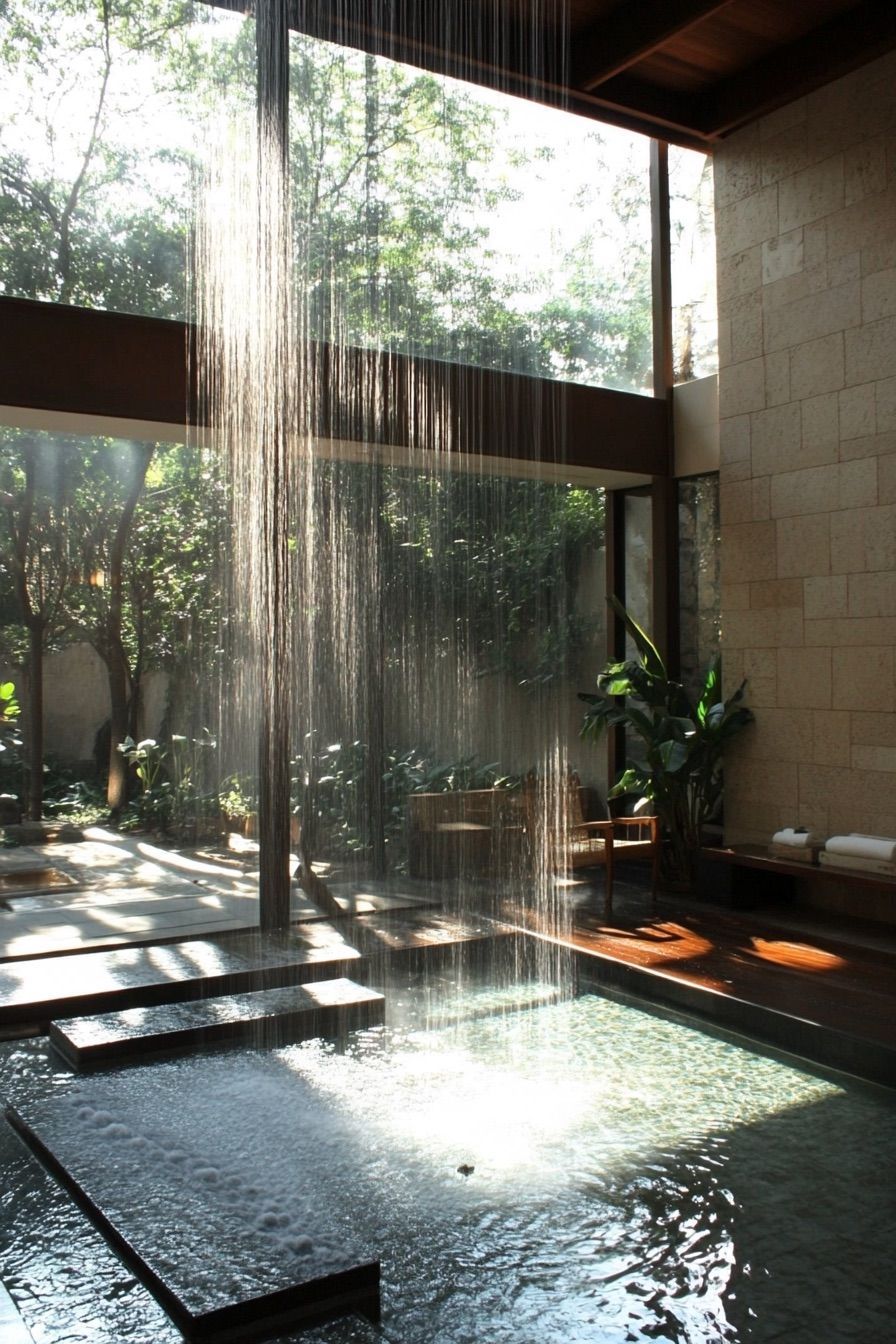 Waterfall Feature Atrium