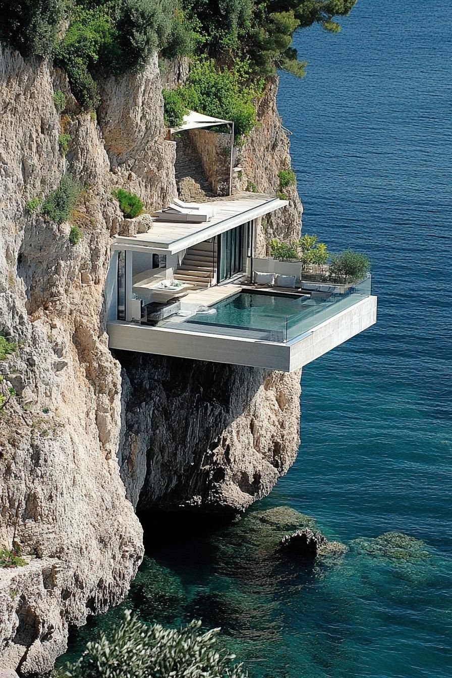 Cliffside Retreat With Infinity Pool in Amalfi Coast