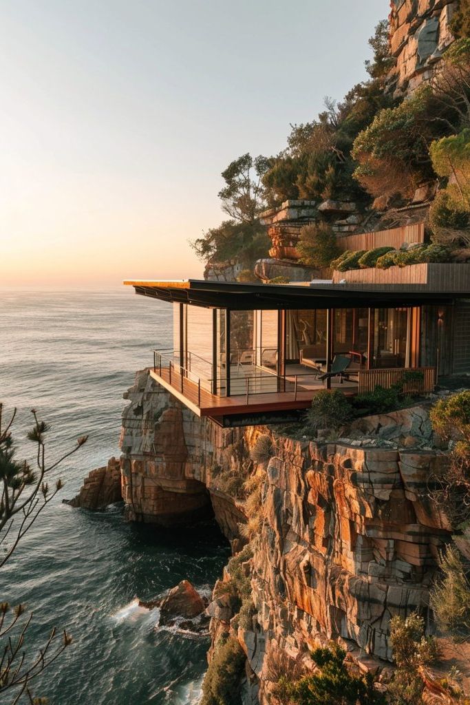 cliffside cantilever