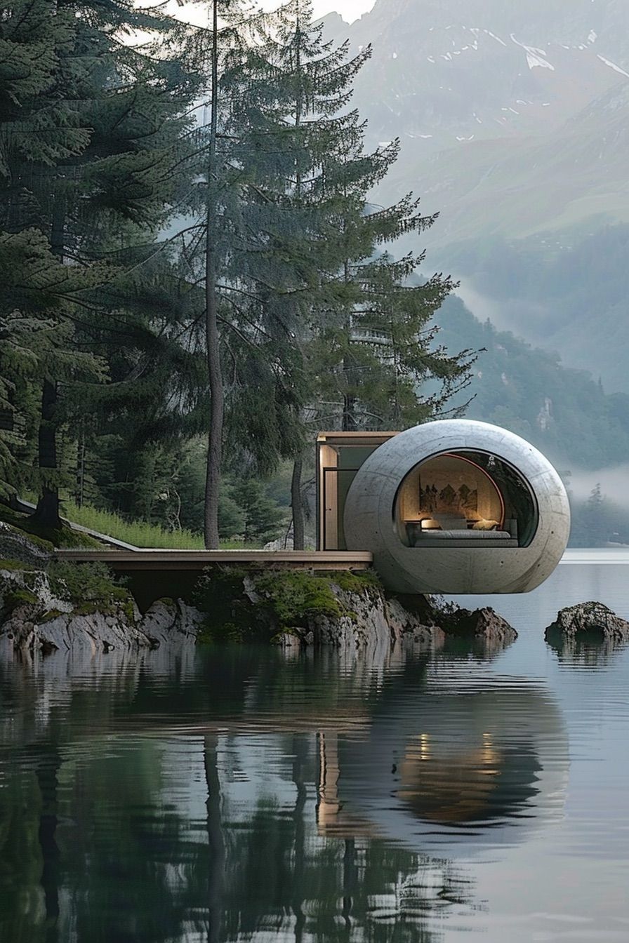 lake dock pod