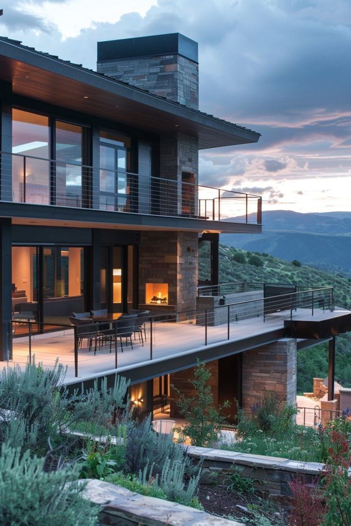 mountain house patios