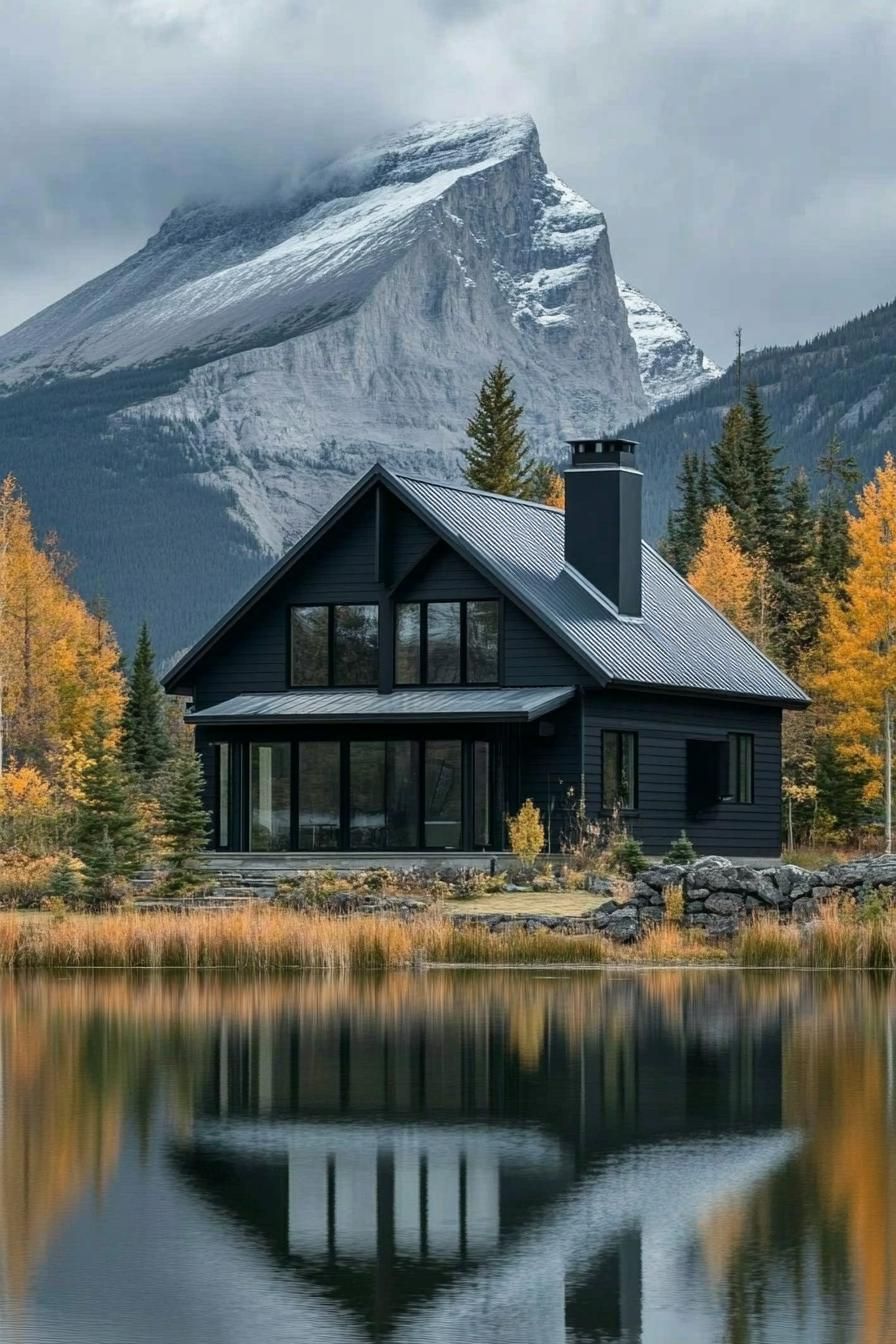 The Charcoal Chalet: A Quiet Rebellion Against Nature