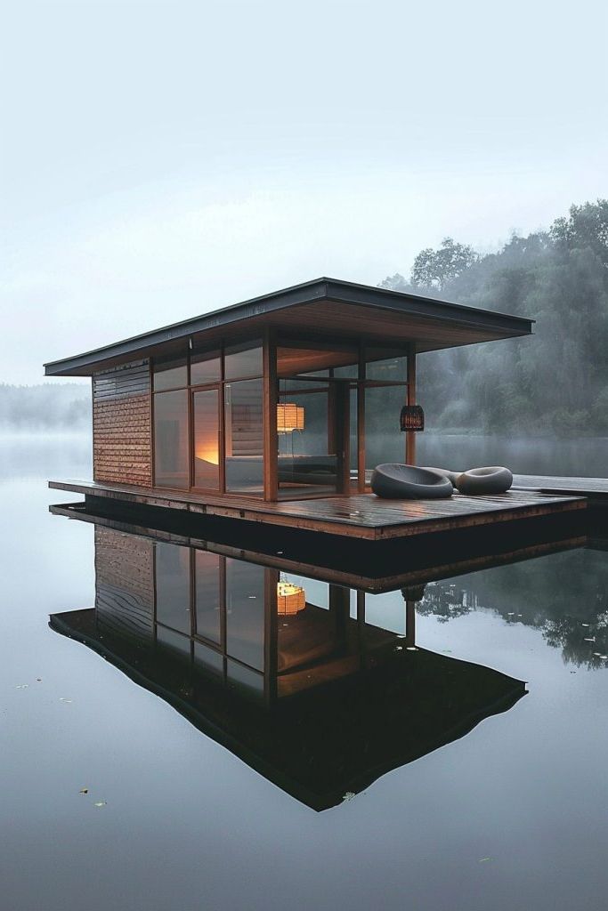 Zen-Inspired Floating Retreat