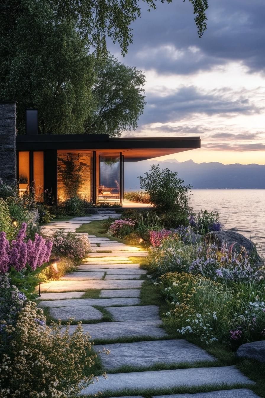 A Dreamy Sunset Small House