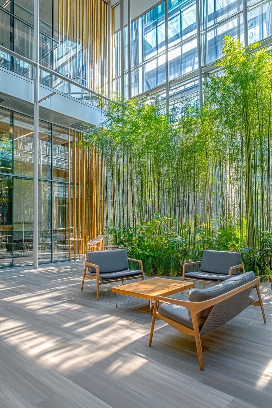 Modern Oasis: The Chic Indoor Courtyard