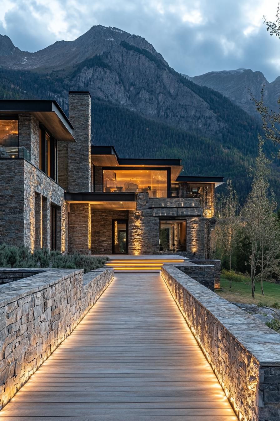 Luxurious Mountain Retreat with Modern Flare
