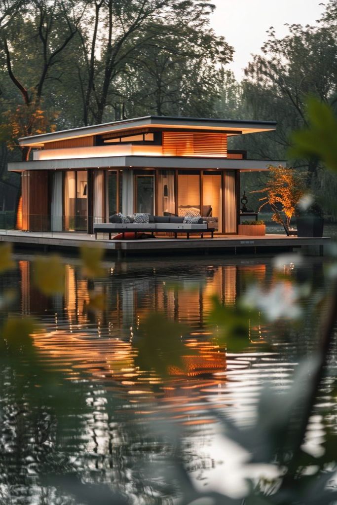 Contemporary Floating Bungalow