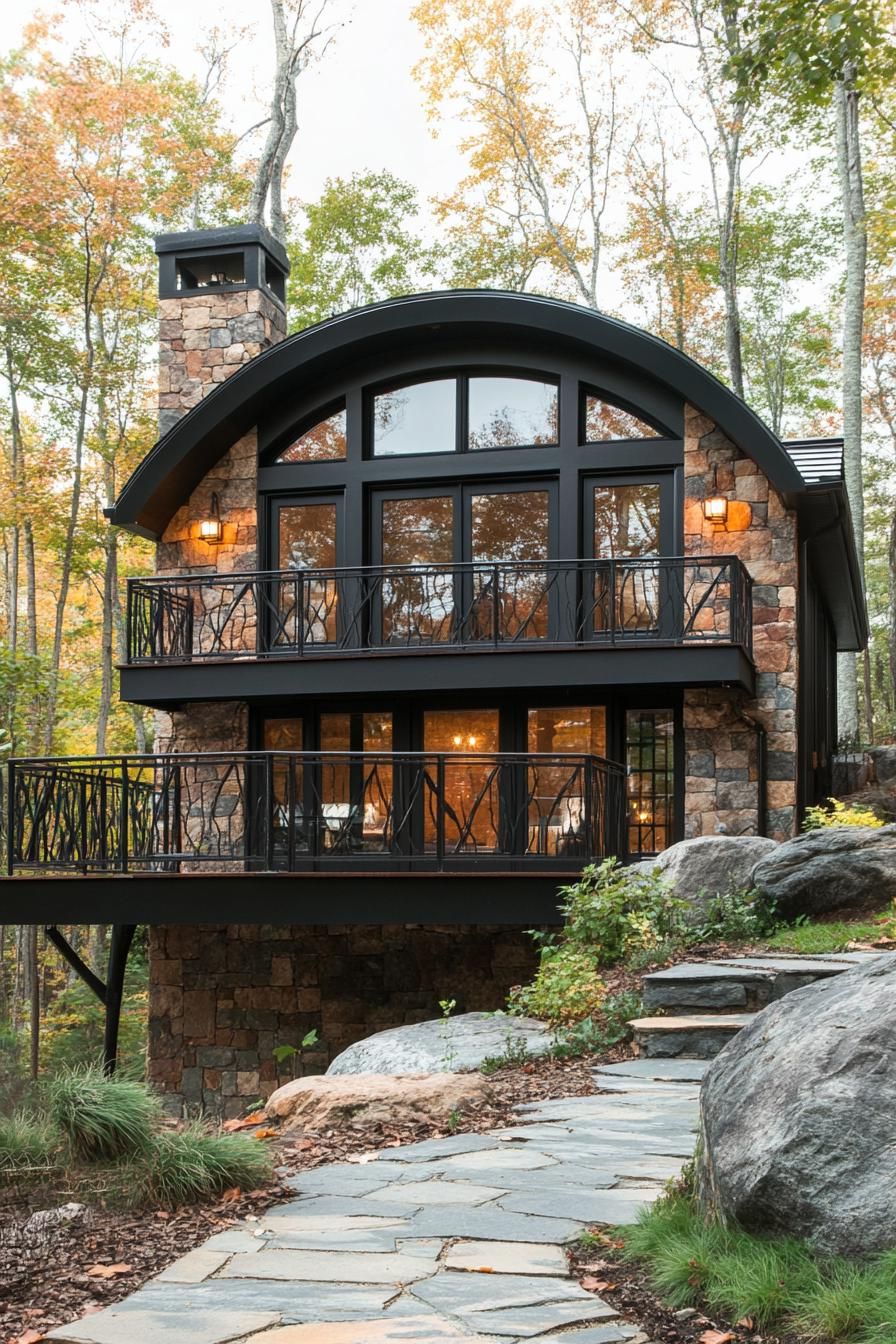 Forest Cabin with a Modern Twist