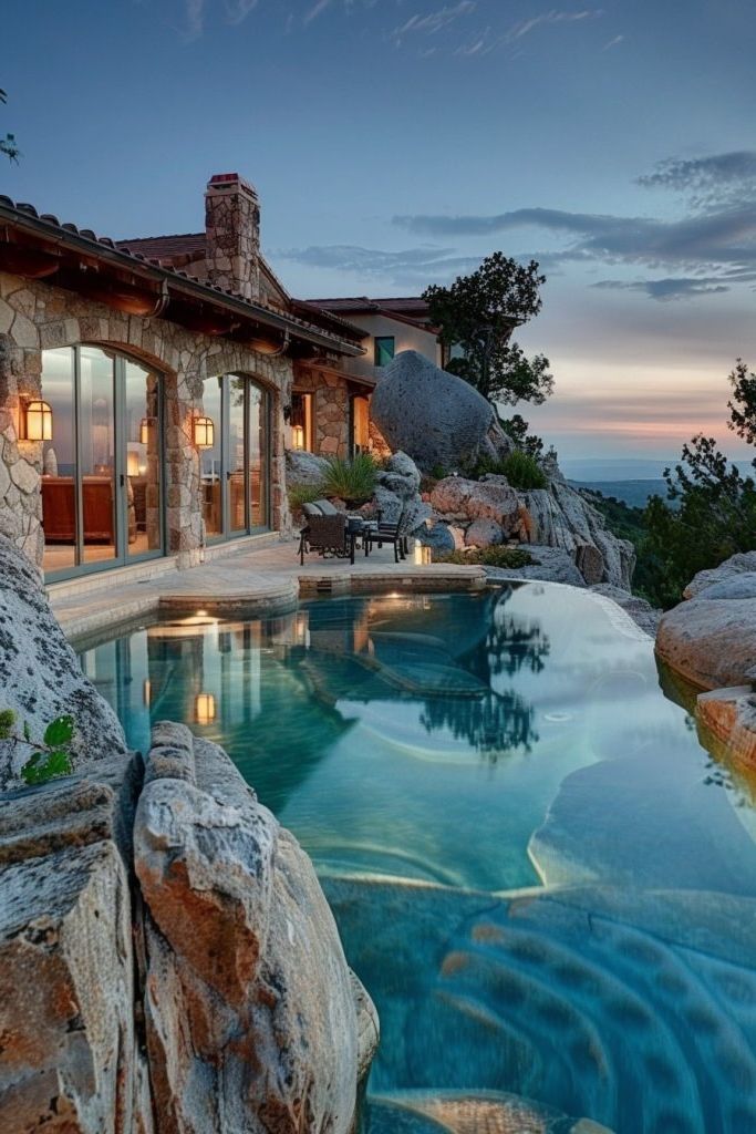 spring fed mountain pool