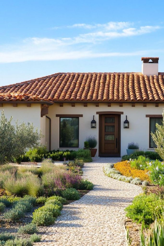 small mediterranean house