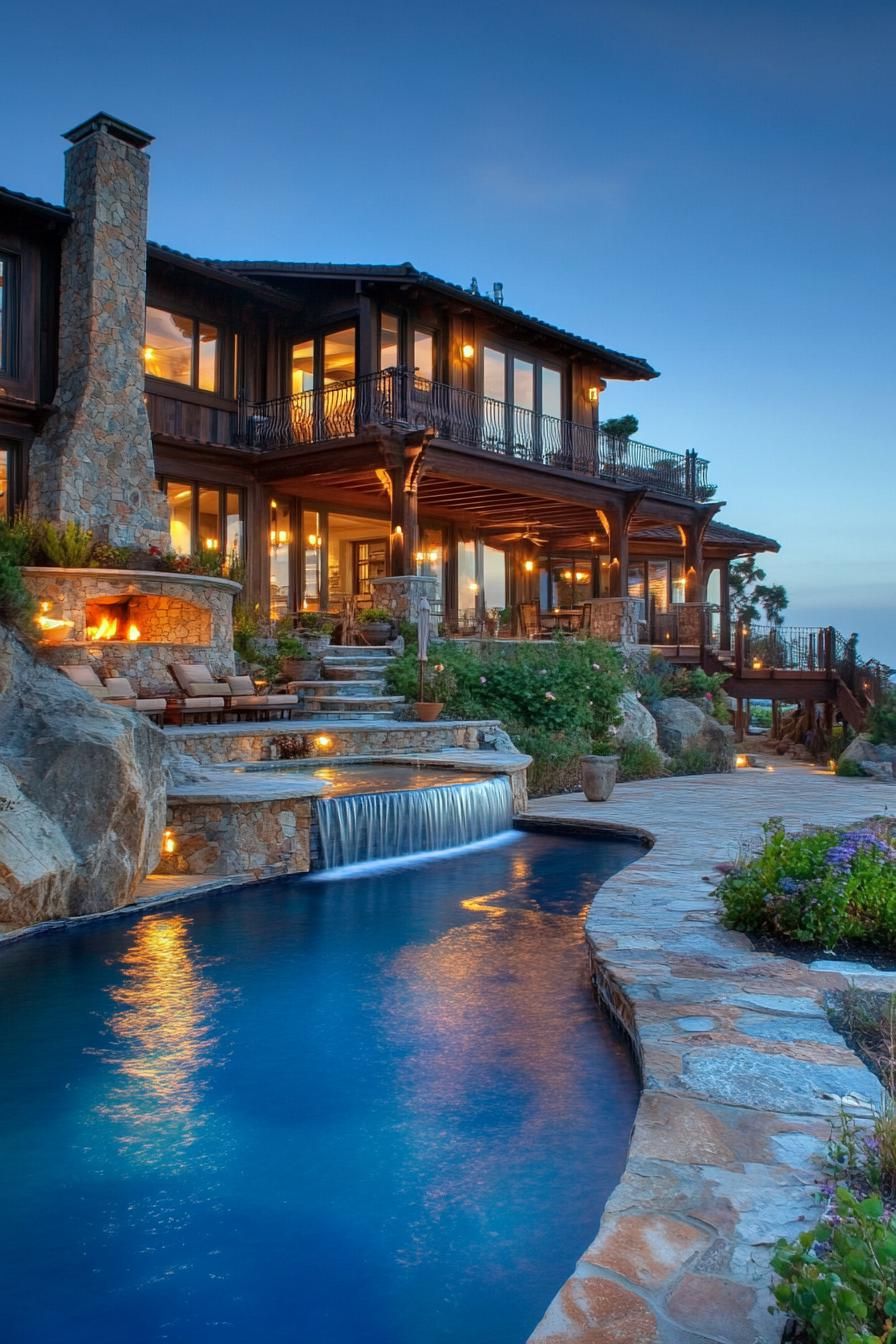 coastal beach dream luxury house