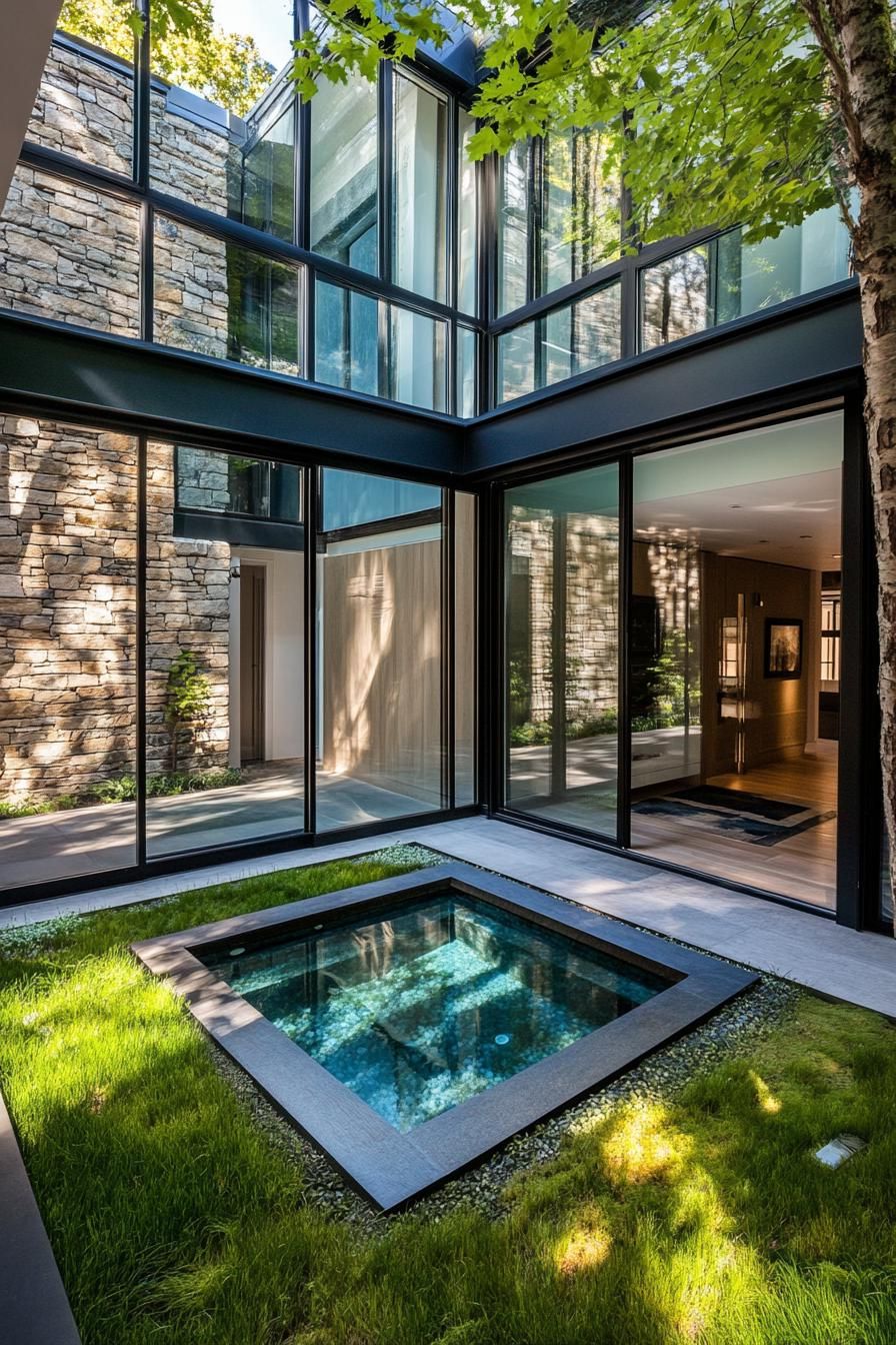 Zen Oasis With a Splash of Modern Flair