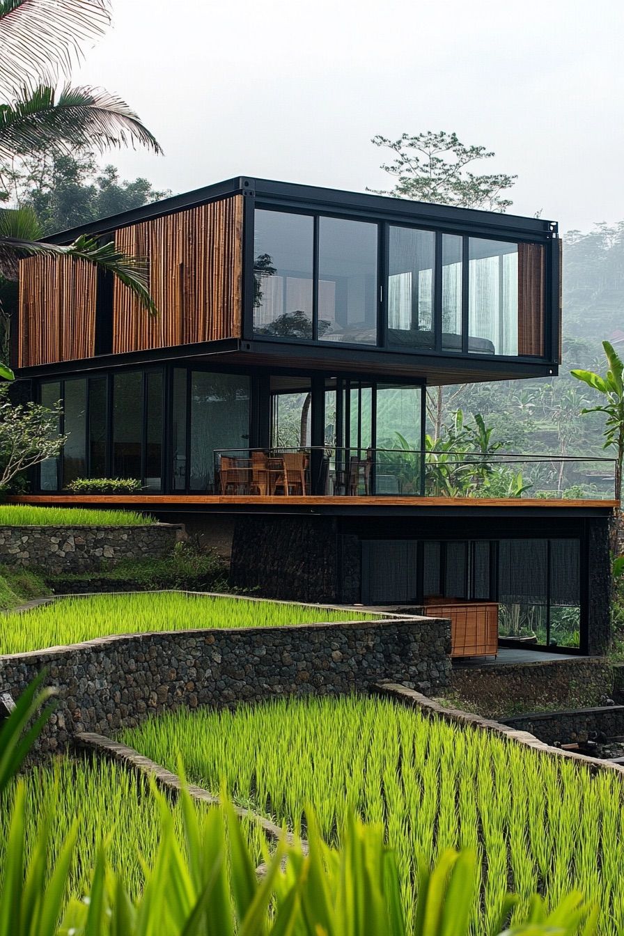 shipping container house eco friendly 4