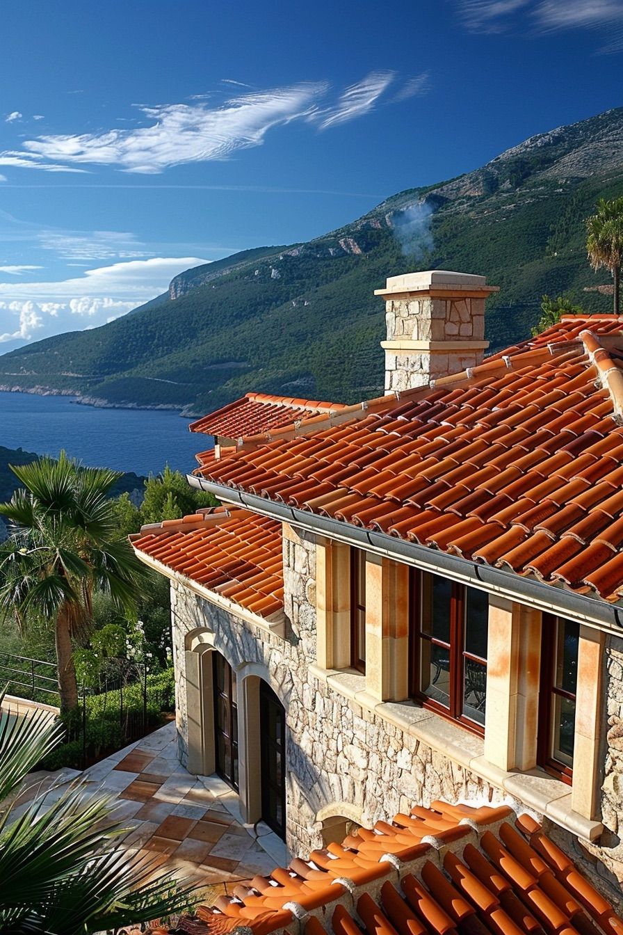 Terracotta Roof Tiles