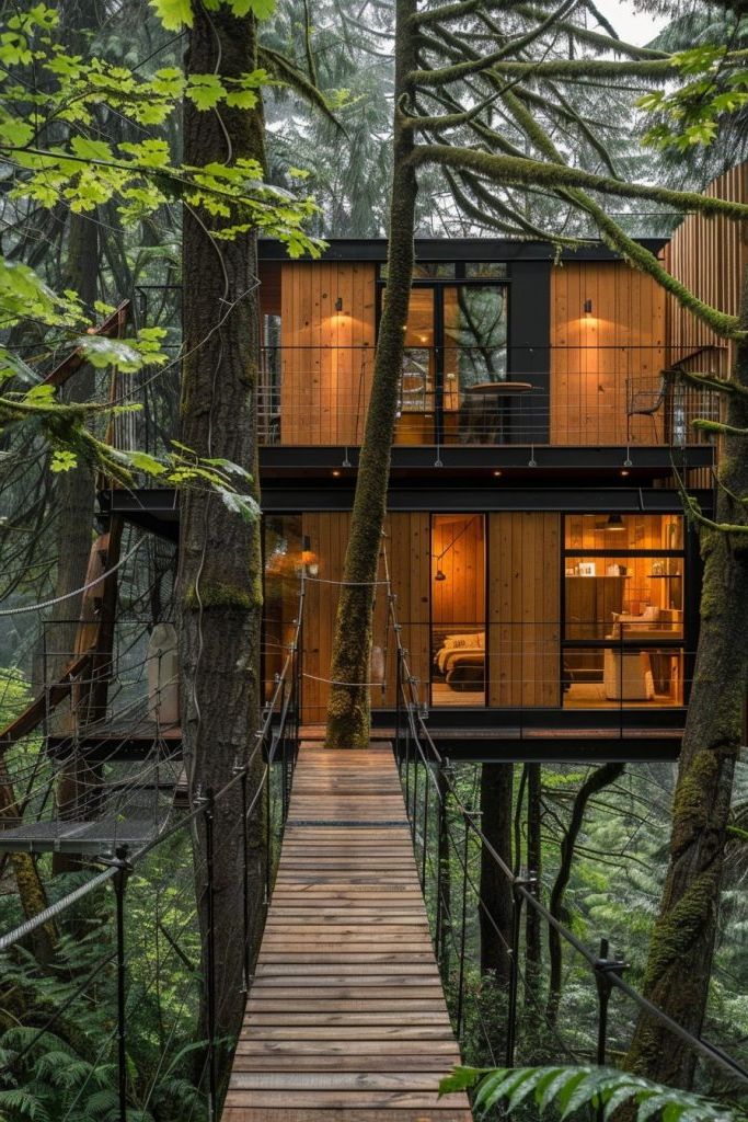 cabin floating bridge