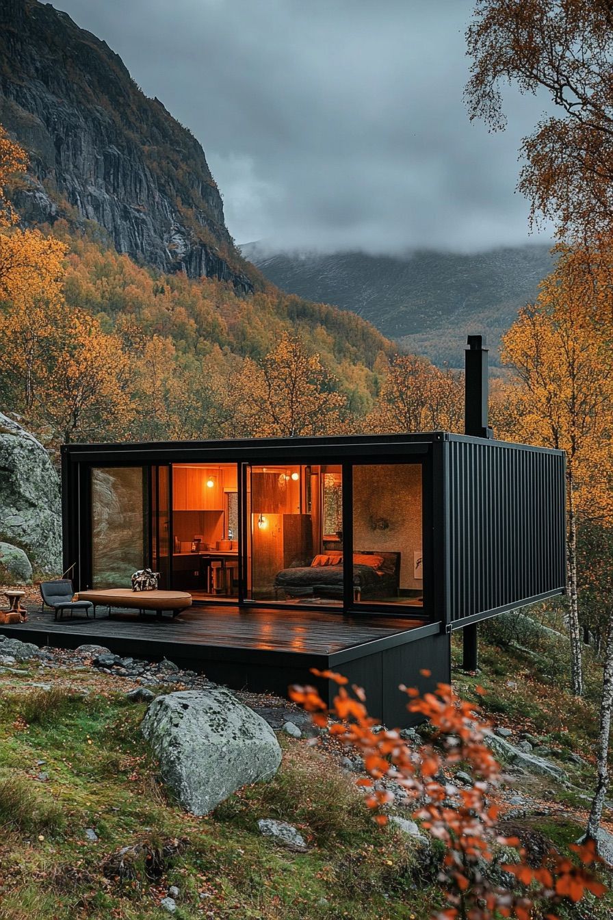 Modern Minimalist Cabin