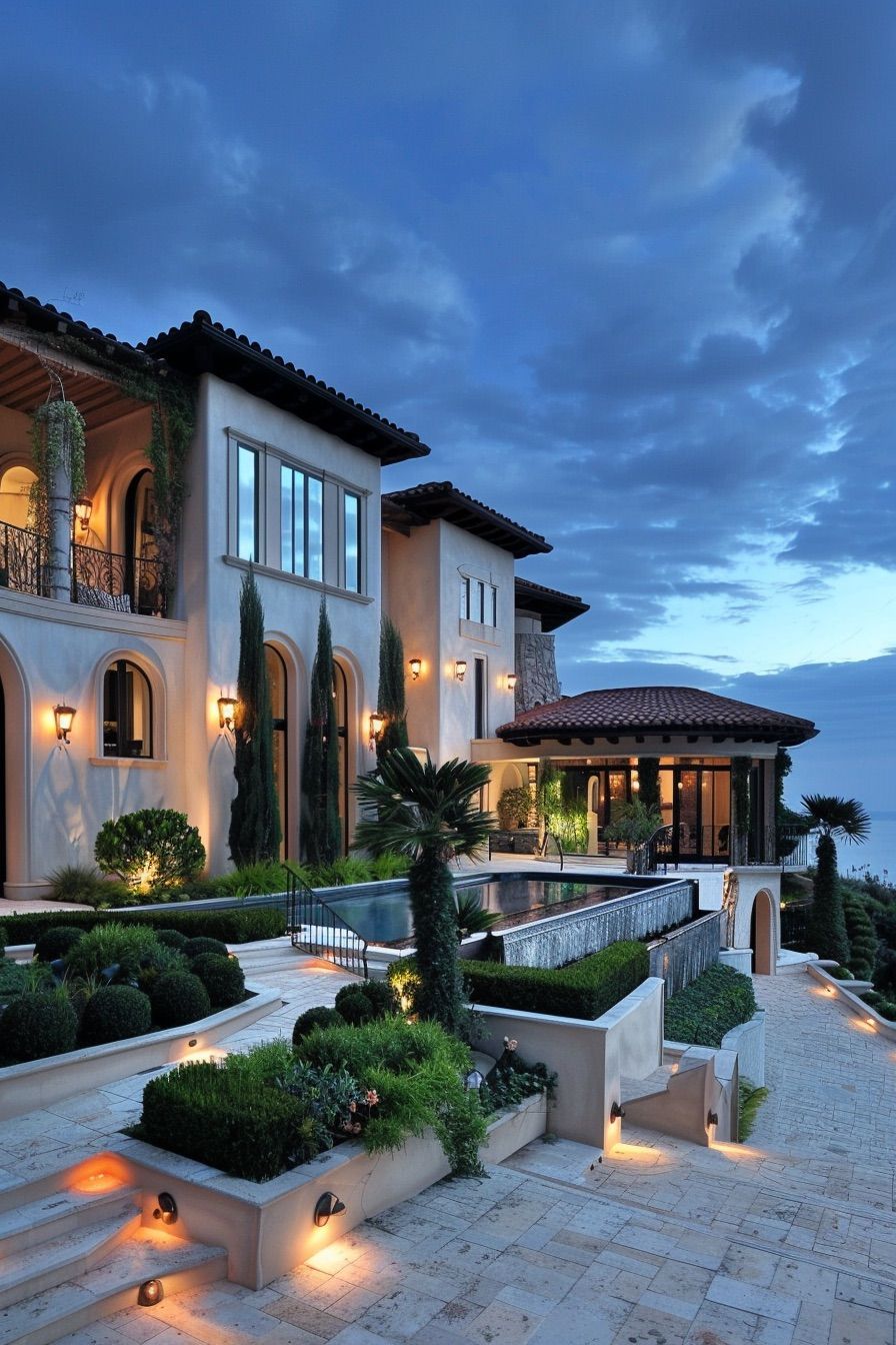Terraced Hillsides