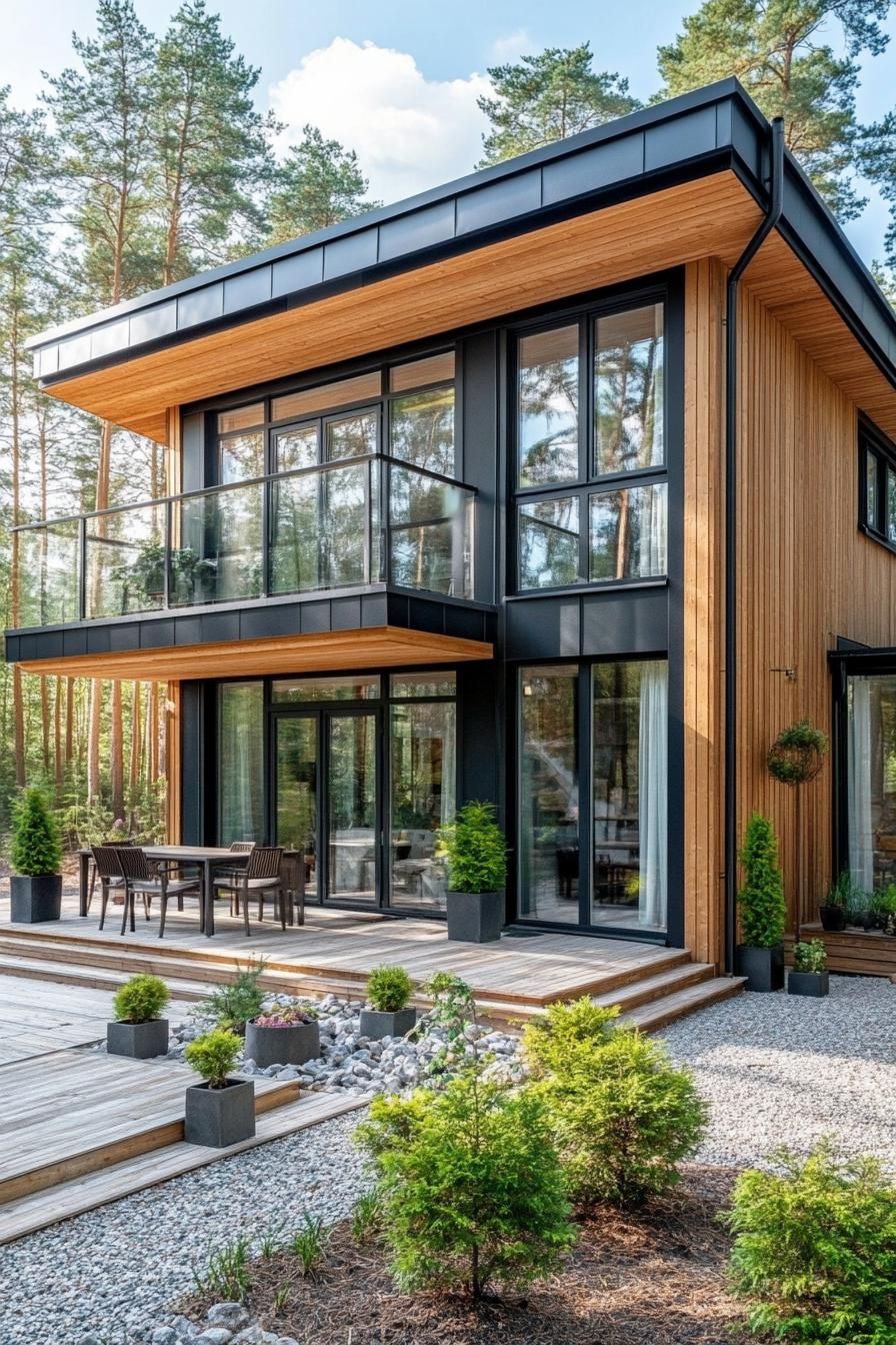 Scandinavian Wood & Glass Marvel