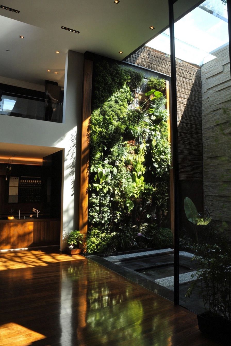 atrium vertical garden 2