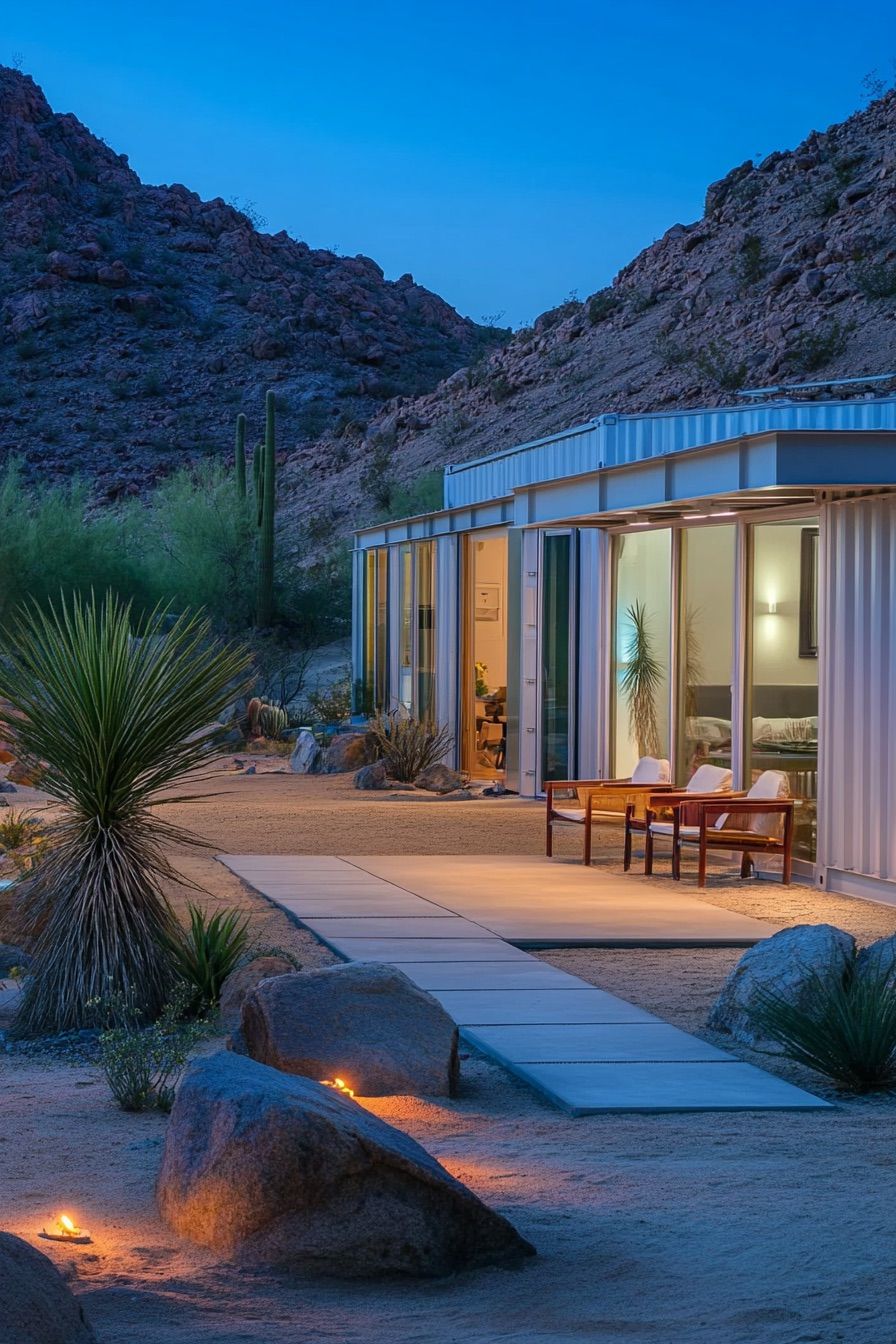 Desert Container Hideaway