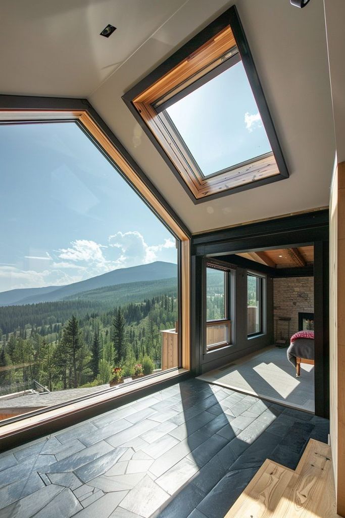 mountain house panoramic views