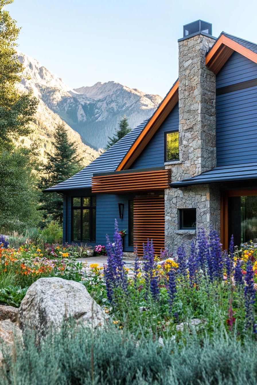 Peaks and Paintbrushes: A Modern Mountain Delight