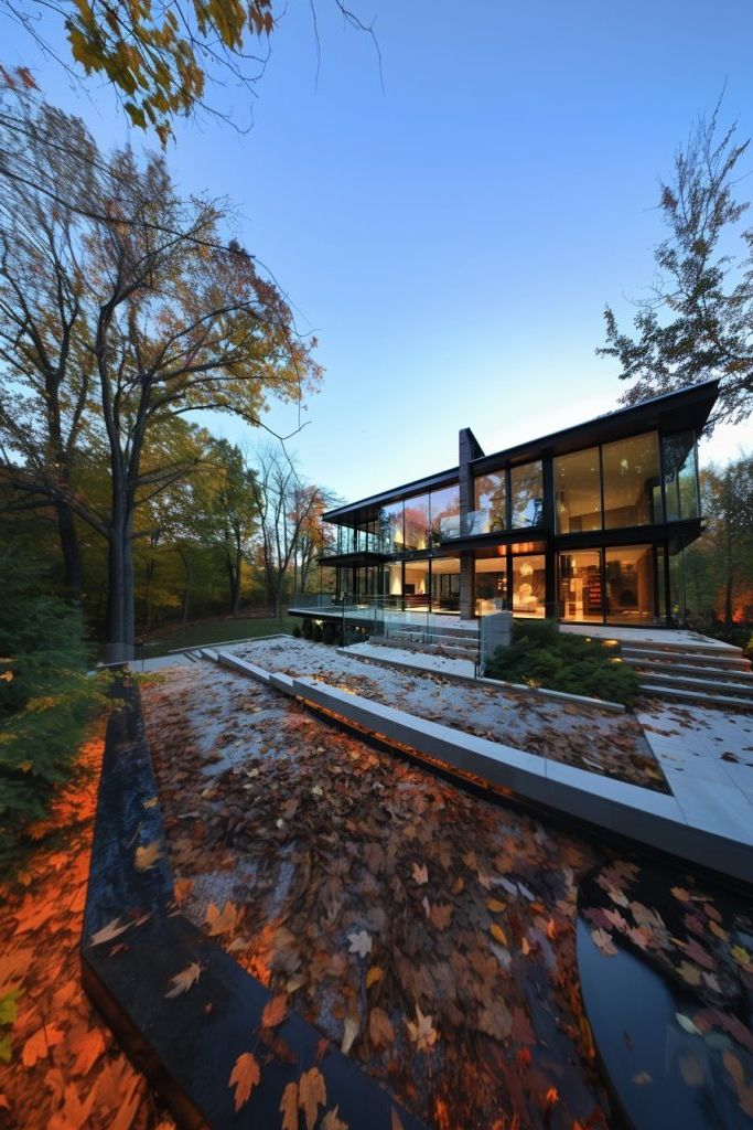 Multi-story Glass Atrium