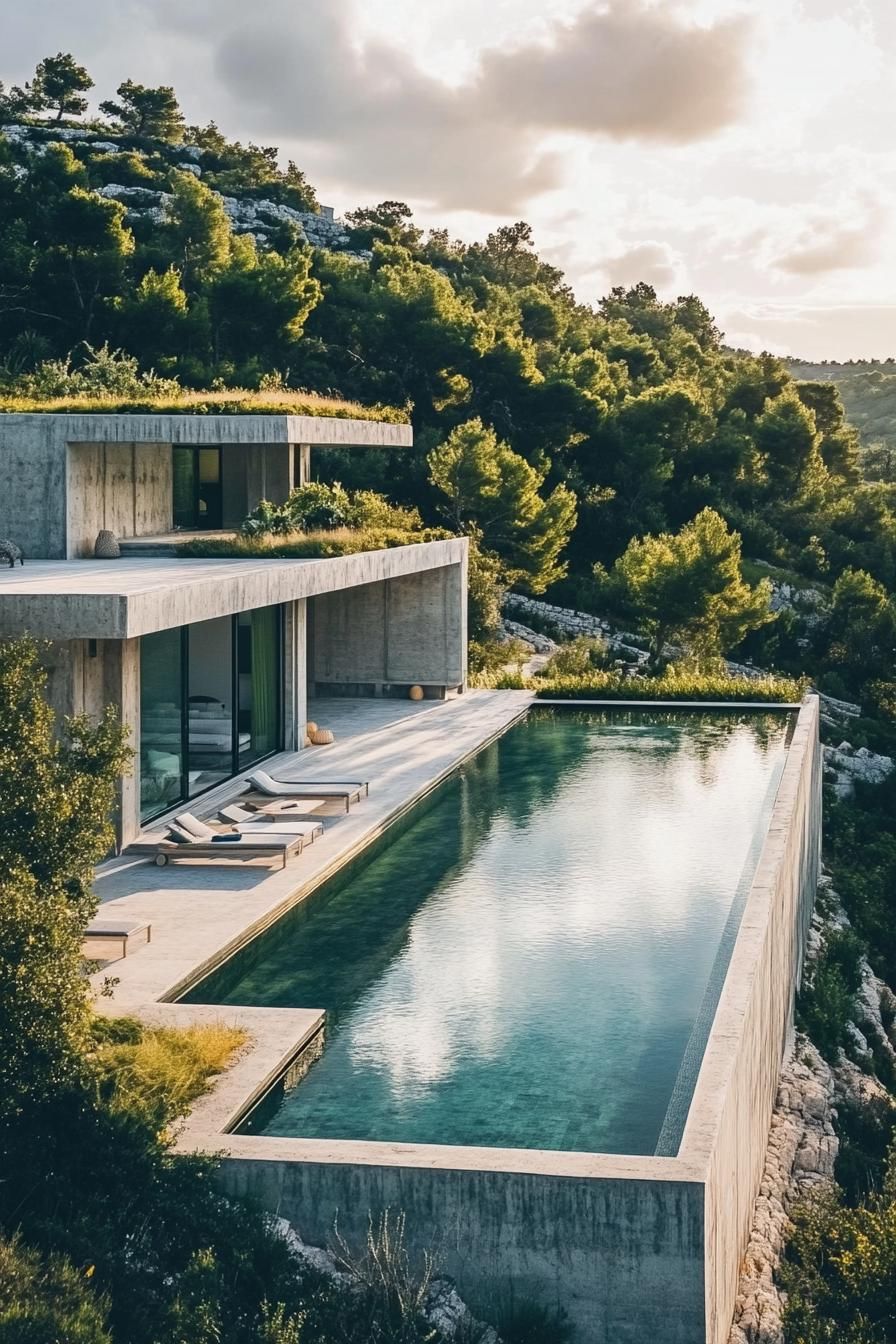 Stunning Hillside Villa with Infinity Pool