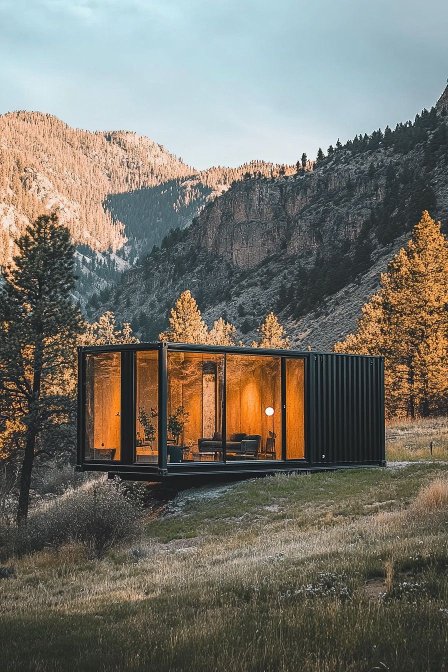 shipping container house modular pod 4