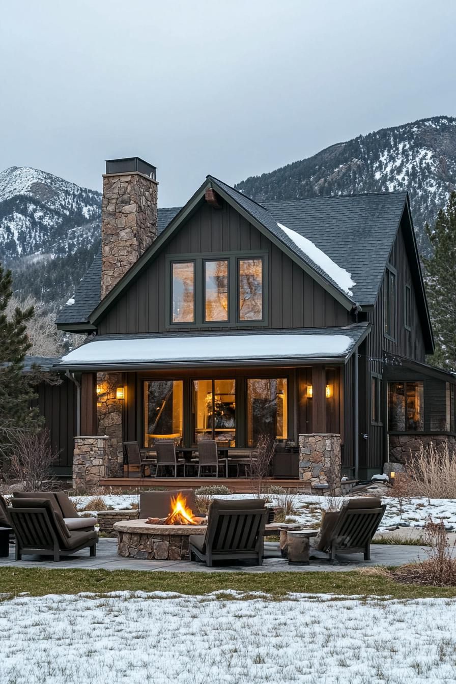 Majestic Getaway: Colors That Embrace the Peaks